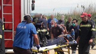 Σέρρες: Αγρότης έπεσε με τρακτέρ σε κανάλι