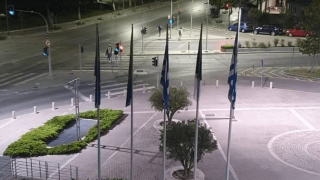 Η σημαία του ΠΑΟΚ κυματίζει στο δημαρχείο Θεσσαλονίκης