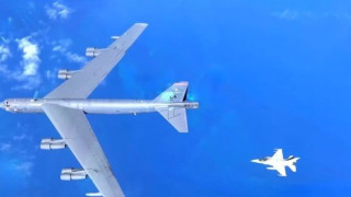 Ελληνικά F-16  συνόδευσαν γιγαντιαίο αμερικανικό βομβαρδιστικό
