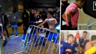 Απίστευτα επεισόδια παικτών της Μπόκα Τζούνιορ και της Ατλέτικο Μινέιρο!