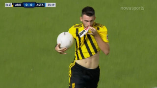 Το 1-0 του Άρη με τον Μάνο κόντρα στην Αστάνα