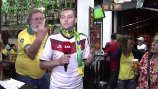 Απίστευτο... ''πέσιμο'' Βραζιλιάνου σε Ουκρανό ρεπόρτερ (video)