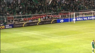 Γι' αυτό το πανό καθυστέρησε ο αγώνας στη Λεωφόρο (pic)