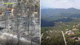 Εύβοια – Εικόνες σοκ από drone – Βιβλική καταστροφή