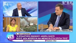 Σκυλακάκης: Η επιδότηση ενοικίου αφορά όσους δεν μπορούν να μείνουν στα σπίτια τους
