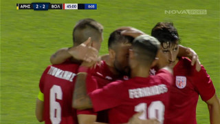 Άρης – Βόλος: 2-2 ισοφάρισε με Μπαρτόλο μετά από λάθος του Ντένις