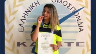 Καράτε: Η Σταυρούλα Ωραιοπούλου στο Πανευρωπαϊκό στη Φινλανδία