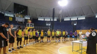 Αγιασμός στον μπασκετικό Άρη
