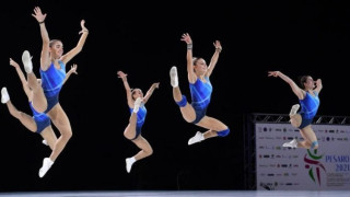 Έλαμψαν οι νεάνιδες της αεροβικής, με την τριπλή παρουσία τους στους τελικούς του ευρωπαϊκού