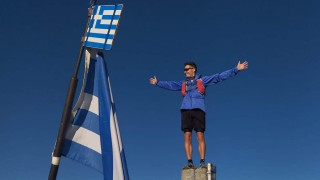 Κώστας Πολύζος: Κολύμπησε από τη Μηχανιώνα στην Πιερία και έφτασε στην κορυφή του Ολύμπου!