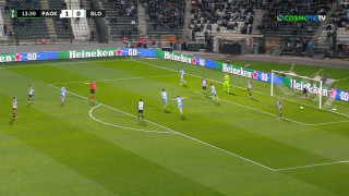 Αδράνεια της άμυνας του ΠΑΟΚ, 1-1 η Σλόβαν