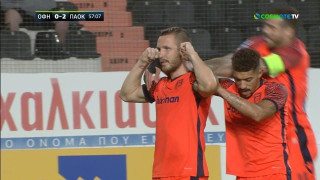 Εκπληκτική εκτέλεση φάουλ του Κούρτιτς, 0-2 ο ΠΑΟΚ