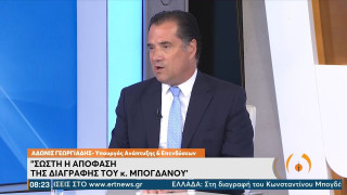 Άδωνις για Δένδια: «Δεν μου αρέσει κανένας να υποδύεται τον πρόεδρο της ΝΔ»