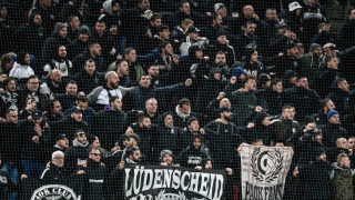 Η εντυπωσιακή... προθέρμανση των οπαδών του ΠΑΟΚ στο γήπεδο της Κοπεγχάγης