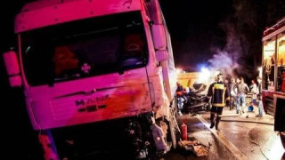 ΣΟΚ: Μετωπική σύγκρουση φορτηγών στην Καβάλα -Δύο νεκροί