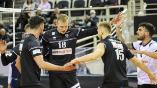 ΠΑΟΚ: Πανηγυρικά στους «16» του CEV Challenge Cup