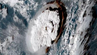 Αμερικανική Σαμόα: Το ηφαίστειο Τόνγκα και το τσουνάμι από ψηλά