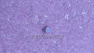 Σφαίρα καρφώθηκε στο ταρτάν του σταδίου Χανίων
