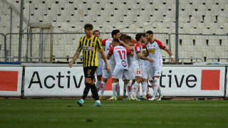 Ανοιξε το σκορ με Φαν Βέερτ ο Βόλος στο ΟΑΚΑ