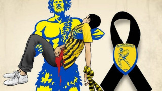 Το συγκλονιστικό πανό του Παναιτωλικού για τον Άλκη!