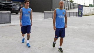 Μέσι και Μασεράνο επέστρεψαν νωρίτερα (Pics+Vid)