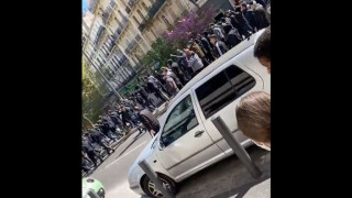 Οπαδοί του ΠΑΟΚ στο «Théâtre de la Joliette»