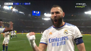 Δύο γκολ σε τρία λεπτά για την Ρεάλ με τρομερό Μπενζεμά!