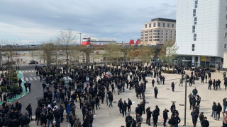 Πορεία των ΠΑΟΚτσήδων μέσα στη Μασσαλία (vids)