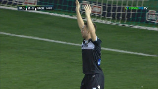 Το πέναλτι που ζήτησε ο ΠΑΟΚ στη Λεωφόρο, έντονες οι διαμαρτυρίες