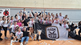 Έκσταση στον ΠΑΟΚ για Πρωτάθλημα και νταμπλ, οι δηλώσεις Πελεκίδη και αθλητριών