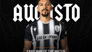 Fans’ Man of the Match κόντρα στη Μαρσέιγ ο Ντόουγκλας Αουγκούστο