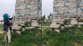 Χαλκιδική: Επιχείρηση Καθαρισμού του Πύργου της Ν. Φώκαιας