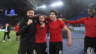 Μεγάλο διπλό τίτλου της Μίλαν επί της Λάτσιο