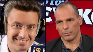 «Πλακώθηκαν» λεκτικά στον αέρα Χατζηνικολάου και Βαρουφάκης