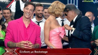 X Factor: Ο Ηλίας Ψινάκης κατέβασε το φόρεμα της Κατερίνας Λιόλιου!