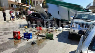 Καβάλα: Βίντεο ντοκουμέντο από το τροχαίο με τρεις νεκρούς στην Γαληψό