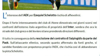 Ιταλικό δημοσίευμα για Σάλπι και ΑΕΚ! 