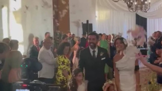 Ο Κρέσπο παντρεύτηκε με... διαιτητή στην εκκλησία!