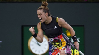 Για το βήμα παραπάνω στο Ίστμπουρν η Μαρία Σάκκαρη