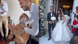 Παντρεύτηκε στο Φανάρι ο Δημήτρης Πέλκας (vid)