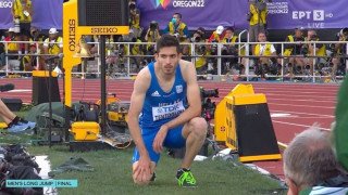 Τεντόγλου: «Κρίμα που έχασα το χρυσό, θα ήταν ντροπή να κερδίσω με 8.32μ.»