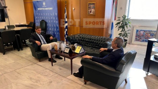 Αυγενάκης και Μπαλτάκος τα είπαν: «Σήμερα αρχίσαμε, δεν τελειώσαμε»