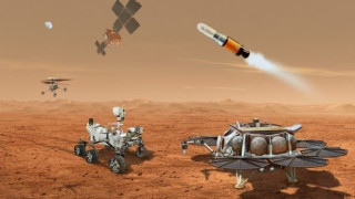 Ελικόπτερα της NASA μεταφέρουν τα πρώτα δείγματα από τον Άρη
