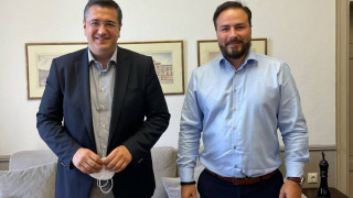 Συνάντηση Απόστολου Τζιτζικώστα – Διαμαντή Γκολιδάκη για το παρόν και το μέλλον της Θεσσαλονίκης