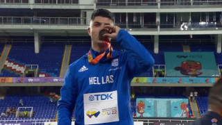 Παγκόσμιο Κ20 Κάλι: Χρυσό μετάλλιο στη σφυροβολία ο Κορακίδης με κορυφαία επίδοση στον κόσμο!