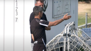 Ομιλία Λουτσέσκου και τετ α τετ με Μαλεζά