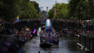 Άμστερνταμ: Πλήθος κόσμου στο Gay Pride