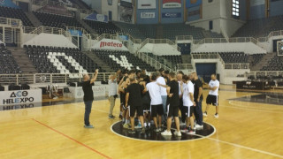 Η πρώτη προπόνηση του ΠΑΟΚ Mateco!