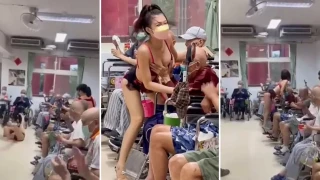 Έξαλλο πάρτι σε γηροκομείο της Ταϊλάνδης: Στρίπερ διασκέδασε ηλικιωμένους