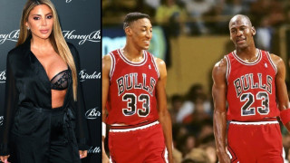 Η πρώην σύζυγος του Πίπεν με τον γιο του Τζόρνταν σε τρυφερές στιγμές